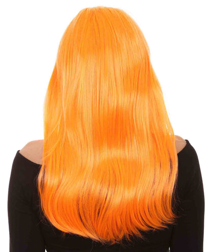 Wigs2you ハロウィン パーティー プレミアム レディース H-1040 とても快適なグラマー グリーン ウィッグ パンプキン オレンジ色