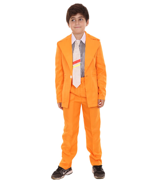 シンガー ボウイ JCP-028_3(Kids) コスプレコスチューム（子供用） オレンジ