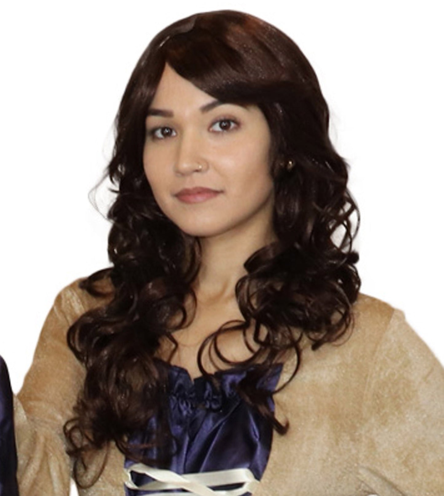 Wigs2you ハロウィンパーティープレミアム レディース H-654 モデルウィッグ ダークブラウン