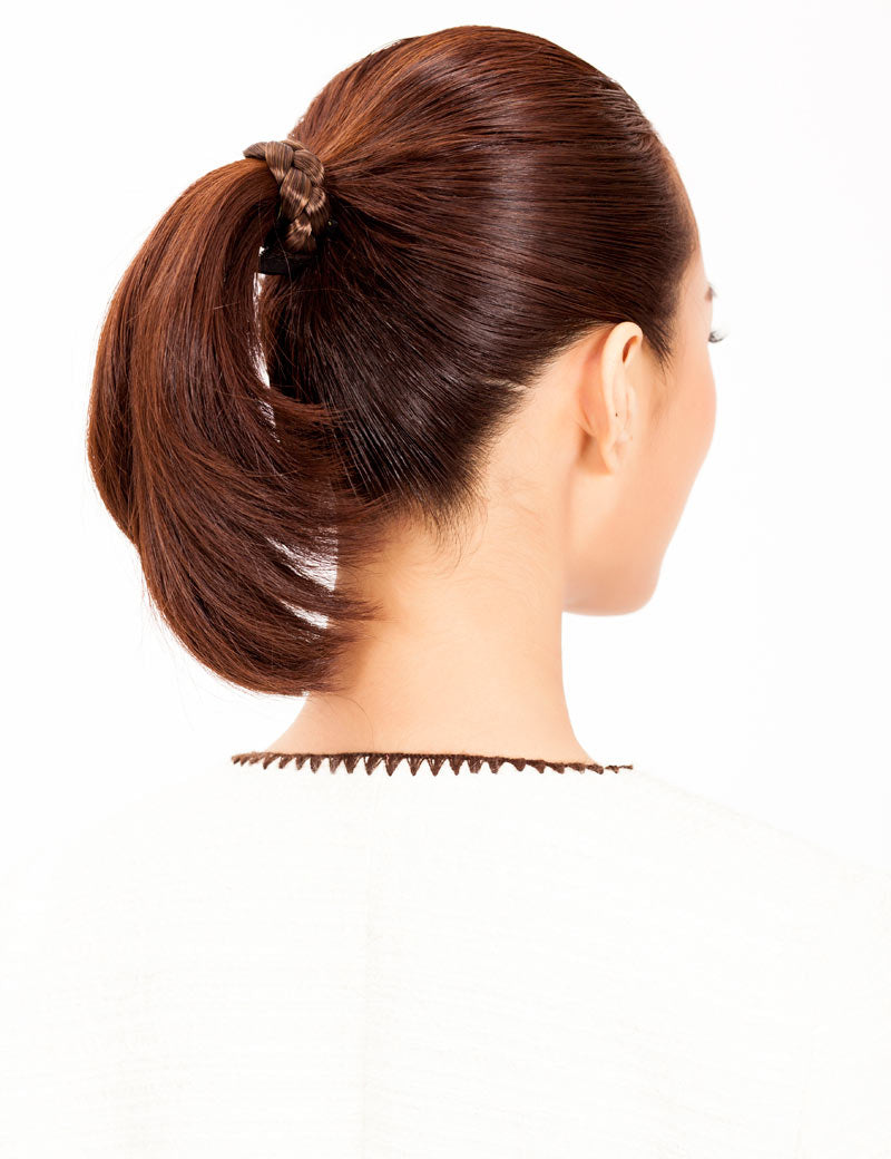 レディース W-8203 チャコールゴールデンオーバンミックス ヘアアクセサリー 合成繊維