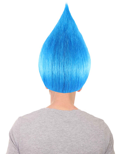 Wigs2you ハロウィン パーティー プレミアム メンズ H-621 トロールズ ウィッグ ブルー色