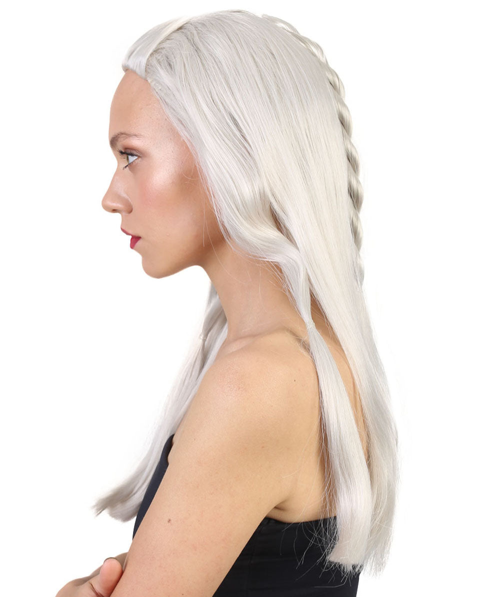 Wigs2you ハロウィンとパーティー プレミアム レディース H-495 ブロンド 氷の女王ウィッグ ハンツマン 冬の戦争