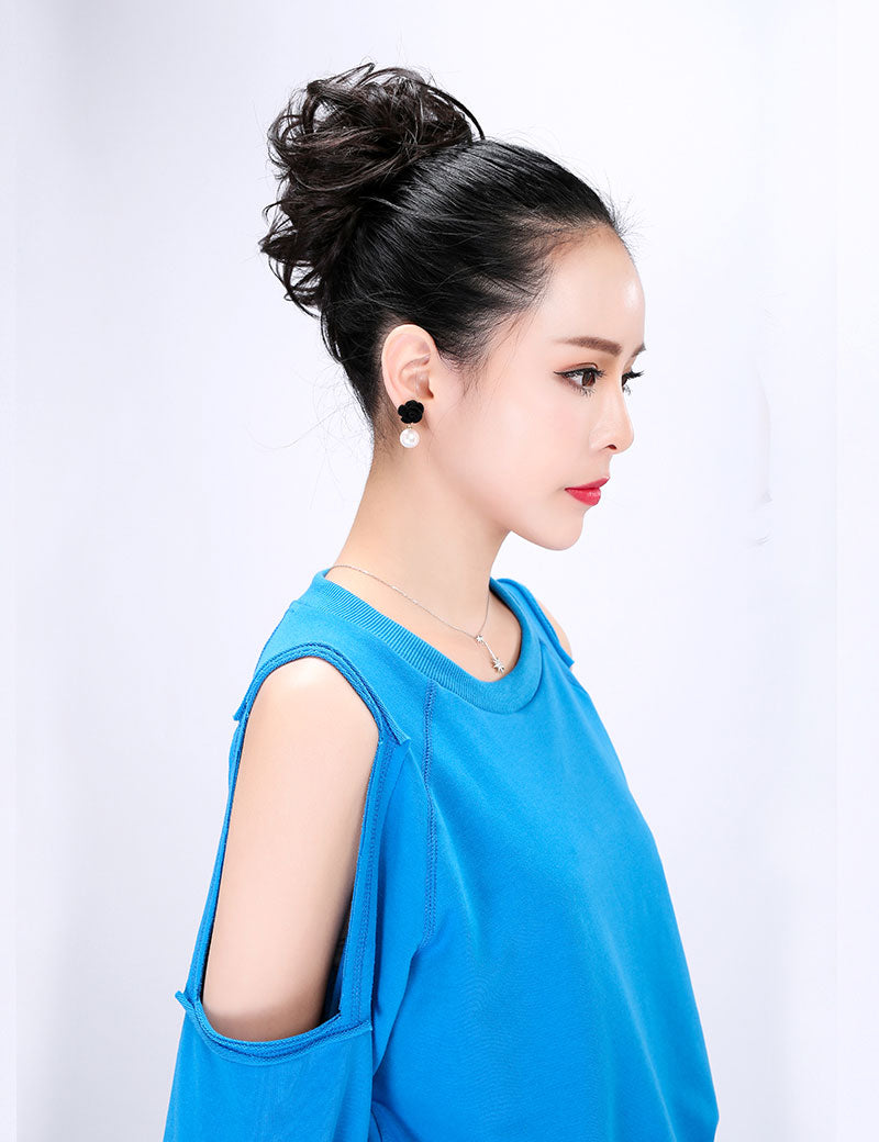 ヘアアクセサリー★お団子でもポニーテールでもどこに付けてもOK！！使い方はあなた次第！W-8258