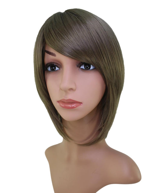 "耐熱商品☆ショートウィッグ☆ 女性のカワイイさを引き出すアレンジ自由な大人気スタイルです！ ウィッグネット付き♪ W-766"
