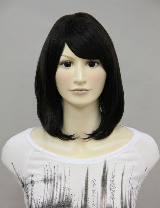 若者向けのレベルロックス ミディアムストレート HH-157 本物の100% 人毛ポニーテール