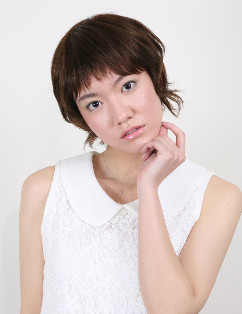 ヤングアットハート短い本物の人毛の髪 by 若者向け HH-116 簡単に着用できます