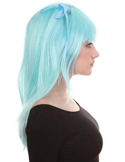 Wigs2you ハロウィンパーティープレミアムレディース H-552 ライトブルー "Dolly" ウィッグ
