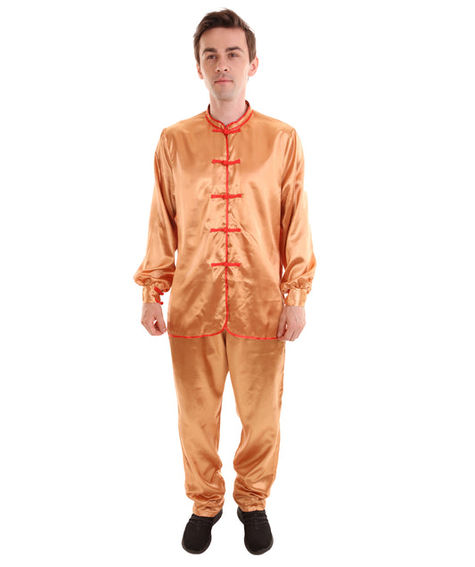 大人用メンズ JCO-269_6 中国の伝統的なカンフー コッパーサテン 制服 コスプレ衣装