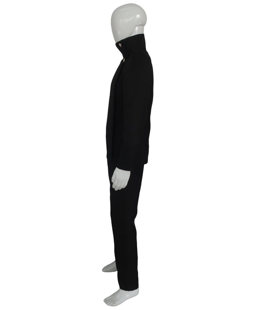 大人の男性用 JCA-032 JPアニメキャラクター ブラック コスプレ衣装
