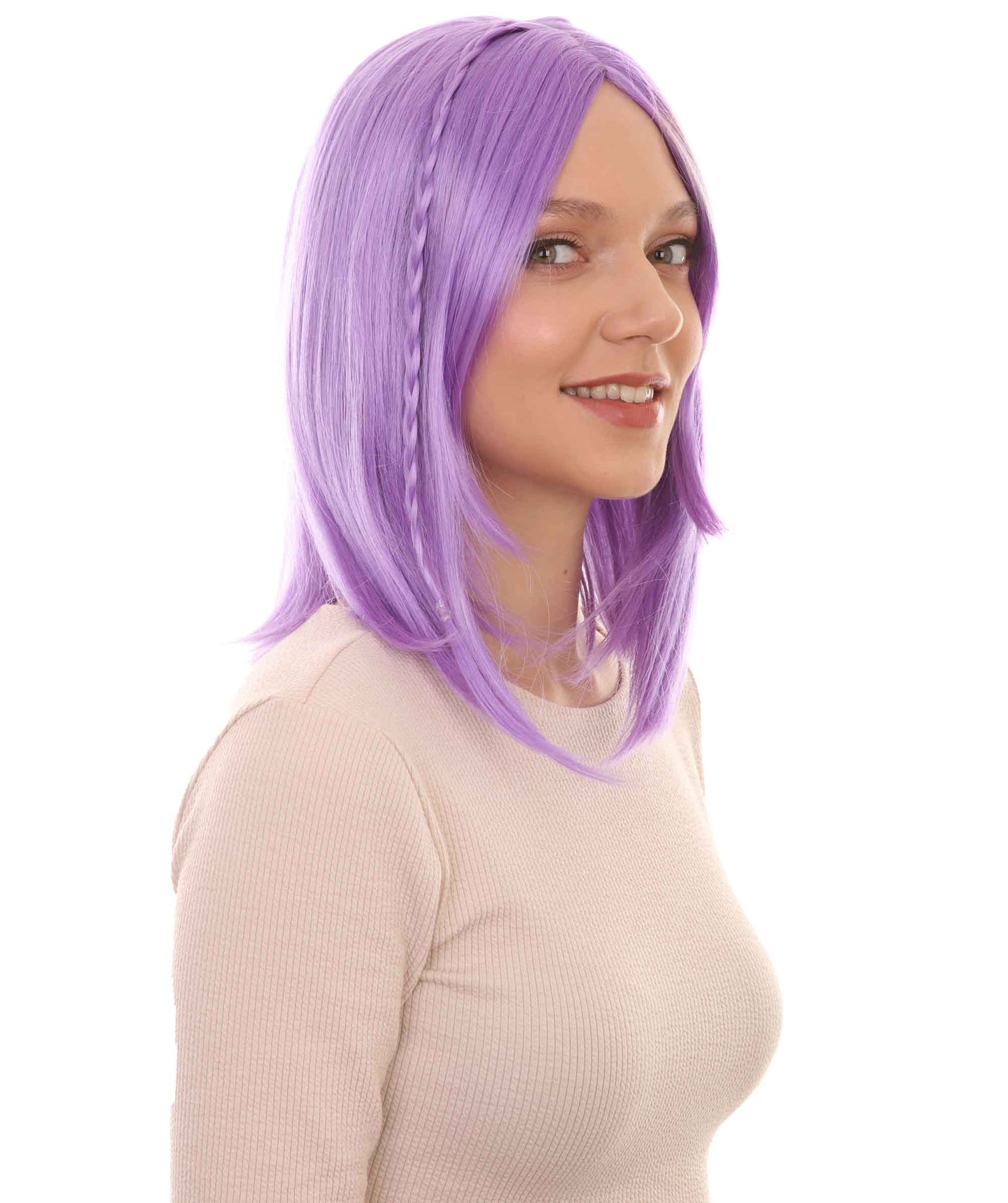 Wigs2you ハロウィンパーティー プレミアム レディース H-900 スワンプクイーンウィッグ ライラック色
