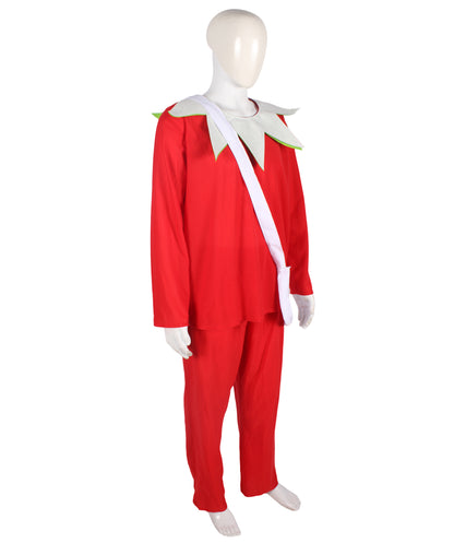 Wigs2you.com JCX-017クリスマスエルフの少年赤色コスチューム,コスプレ衣装 。