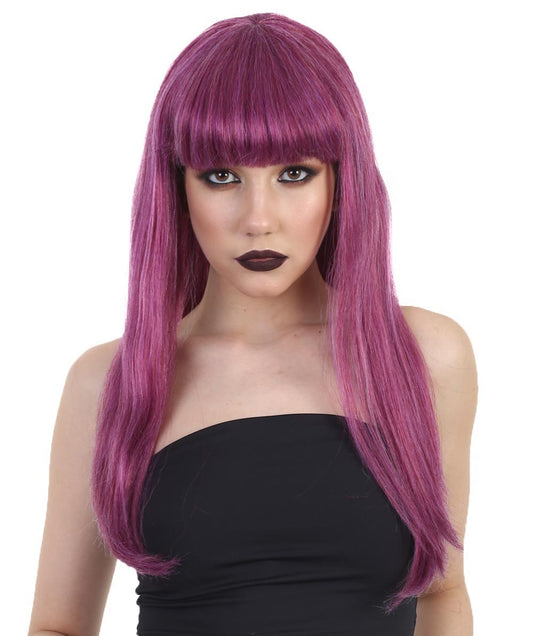 Wigs2you ハロウィンパーティープレミアム H-1857 着け心地が良い とても快適 大人用 女性 コスプレウィッグ ディセンダンツ2 マル