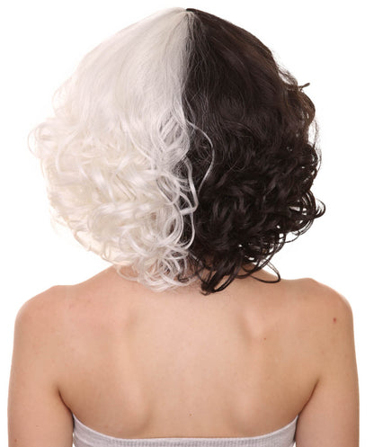 ハロウィンパーティープレミアムレディ H-5479 ミディアムレングス クルーエル＆イーヴィルウィッグ