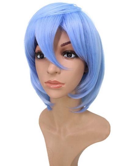 レディースファッション C-058 ミディアム C-ダークネイビー コスプレヒートスタイラブルウィッグ