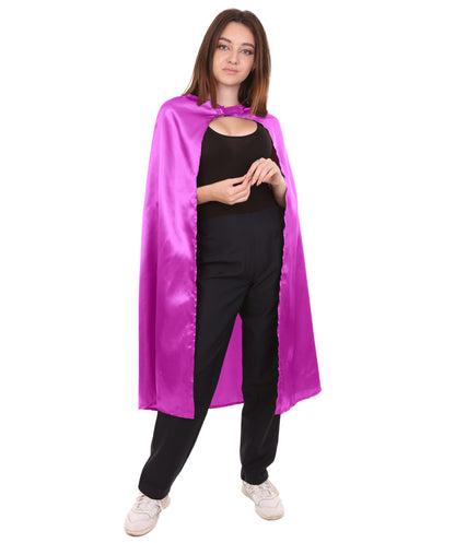 大人用女性の JCO-224_5 パーティーケープ パープルハロウィンコスチューム