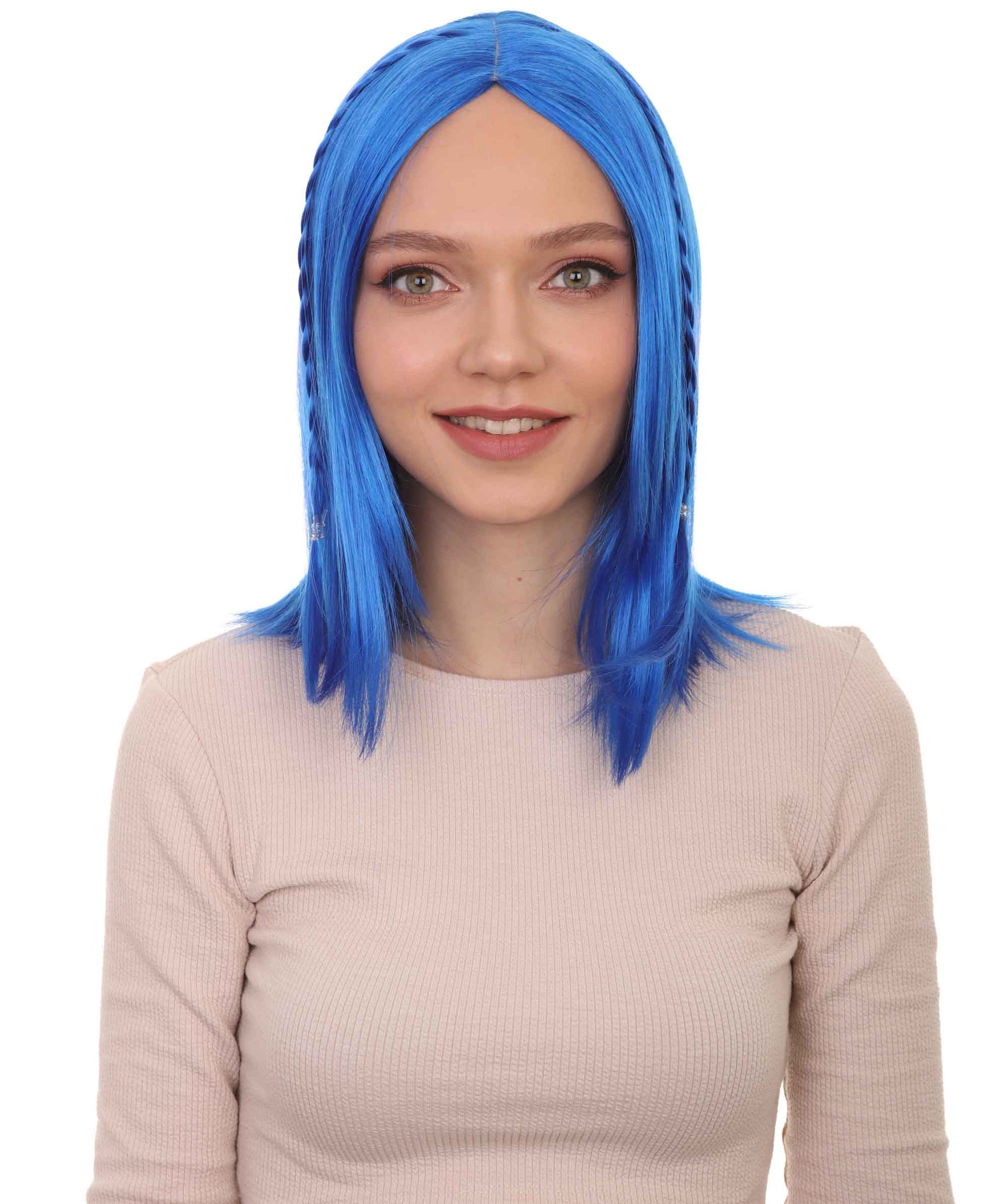 Wigs2you ハロウィンパーティープレミアムレディース H-899 スワンプクイーンウィッグ ダークブルー色