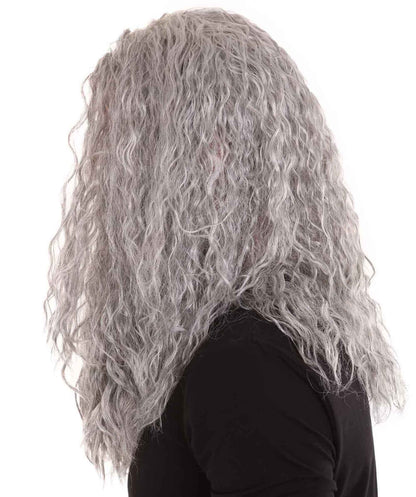 Wigs2you ハロウィンパーティー プレミアム メンズ H-646 ガンダルフ ウィッグ&ヒゲ グレー色