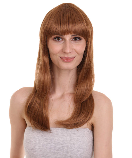 Wigs2you ハロウィンパーティープレミアムレディース H-1064 とても快適なグラマーグリーンウィッグ Lt ブラウンカラー