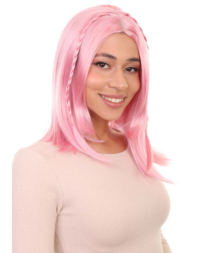 Wigs2you ハロウィンパーティー プレミアム レディース H-905 スワンプクイーン ウィッグ Lt ピンク色