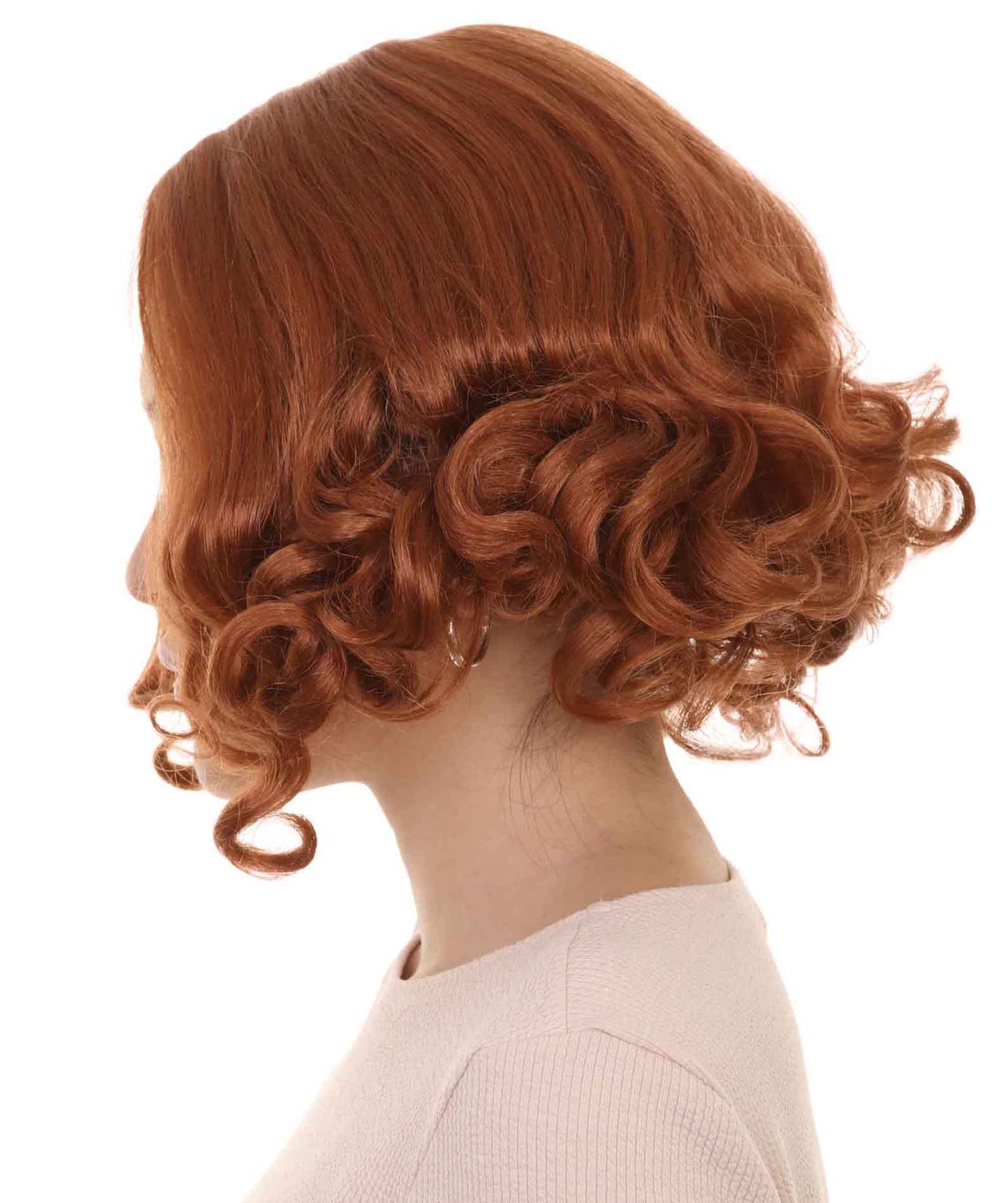 レディース Persona 5 Haru Okumura H-3842 ブラウン セクシーコスプレパーティーハロウィンウィッグ プレミアム 通気性の良い キャップレスキャップ