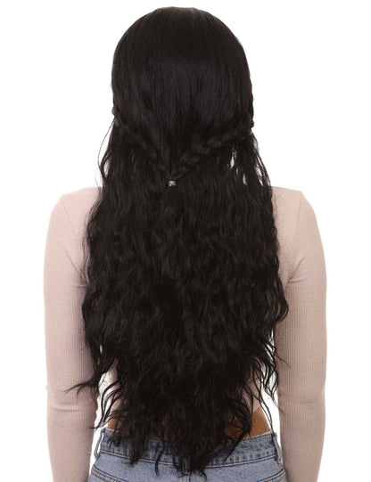 Gilded Goddess Wigs Collectionウィッグ コレクション | ロングレディースキャラクターコスプレハロウィンウィッグ | プレミアム通気性キャップレスキャップ H-368