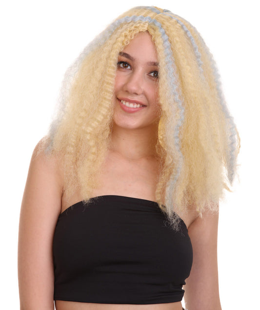 Wigs2you ハロウィンパーティ プレミアムレディース H-984 ショルダーレングス カーリーブロンドウィッグ