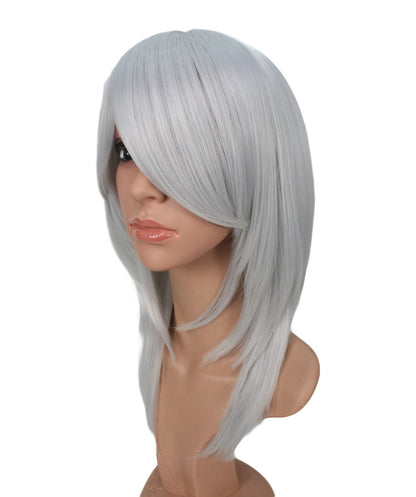 レディースファッション C-071 ロングストレート C-ワインレッド コスプレヒートスタイラブルウィッグ