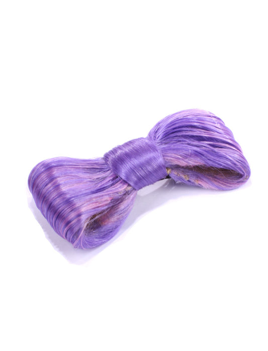 レディースファッション W-8209 ダブルパープル ヘアアクセサリー 合成繊維