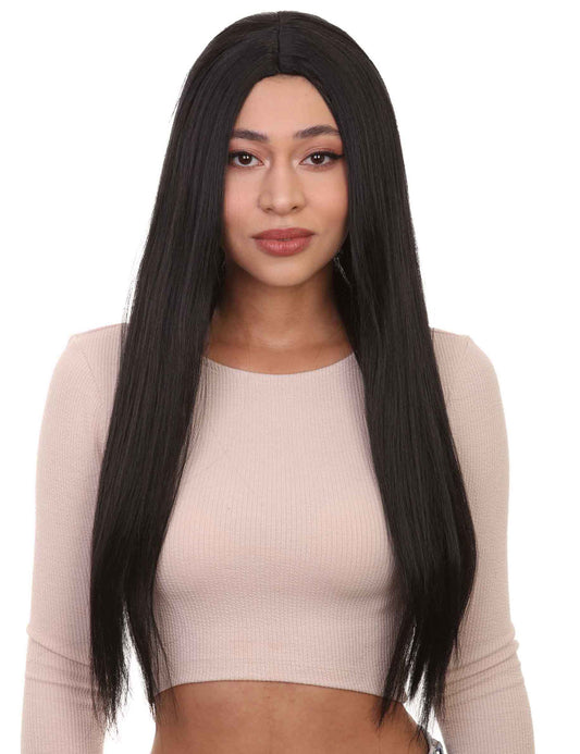 Wigs2you ハロウィンパーティープレミアム レディース H-683 ブラックウィッチウィッグ
