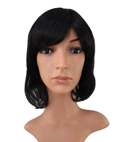 耐熱商品 | ミディアムウィッグ | エアリーカールで女子力UPする人気スタイル | アレンジ自由 | ウィッグネット付き W-160
