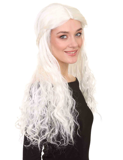 金メッキした女神かつら収集|長い婦人用性格コスプレ・ハロウィンかつら|割増空気を通すCaplessなキャップH-371