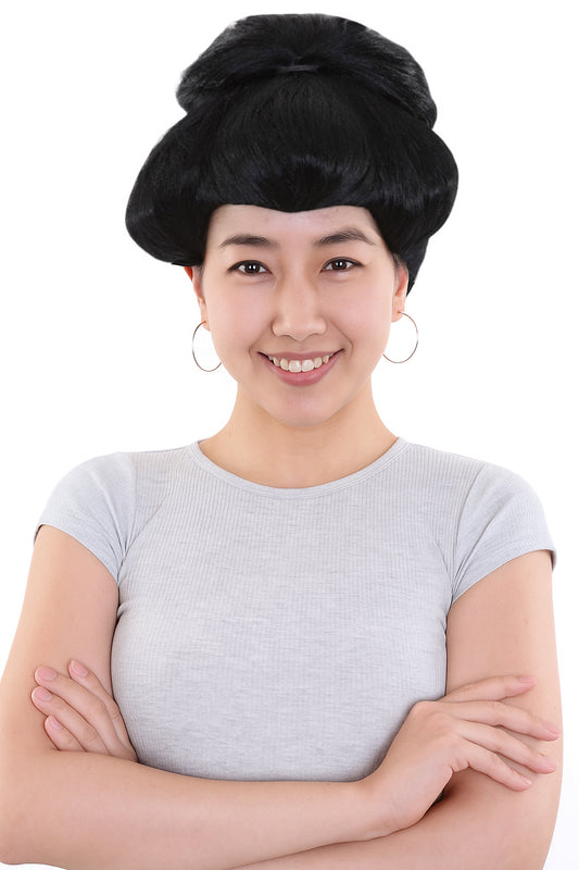 Wigs2you ハロウィンとパーティープレミアムレディース H-505 ブラック ジャパニーズ・ゲイシャウィッグ