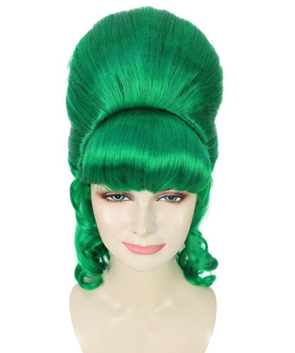Wigs2you H-6856-BK 大人女性用 60代向け マルチハーフアップウィッグ ポニーテール付き | ハロウィン・コスプレ用ウィッグ | 難燃性合成繊維