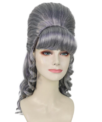 Wigs2you H-6856-BK 大人女性用 60代向け マルチハーフアップウィッグ ポニーテール付き | ハロウィン・コスプレ用ウィッグ | 難燃性合成繊維