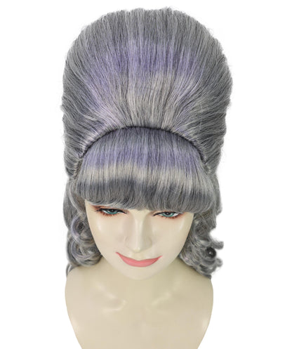Wigs2you H-6856-BK 大人女性用 60代向け マルチハーフアップウィッグ ポニーテール付き | ハロウィン・コスプレ用ウィッグ | 難燃性合成繊維
