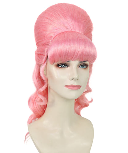 Wigs2you H-6856-BK 大人女性用 60代向け マルチハーフアップウィッグ ポニーテール付き | ハロウィン・コスプレ用ウィッグ | 難燃性合成繊維
