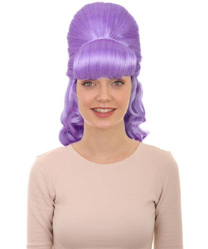 Wigs2you H-6856-BK 大人女性用 60代向け マルチハーフアップウィッグ ポニーテール付き | ハロウィン・コスプレ用ウィッグ | 難燃性合成繊維