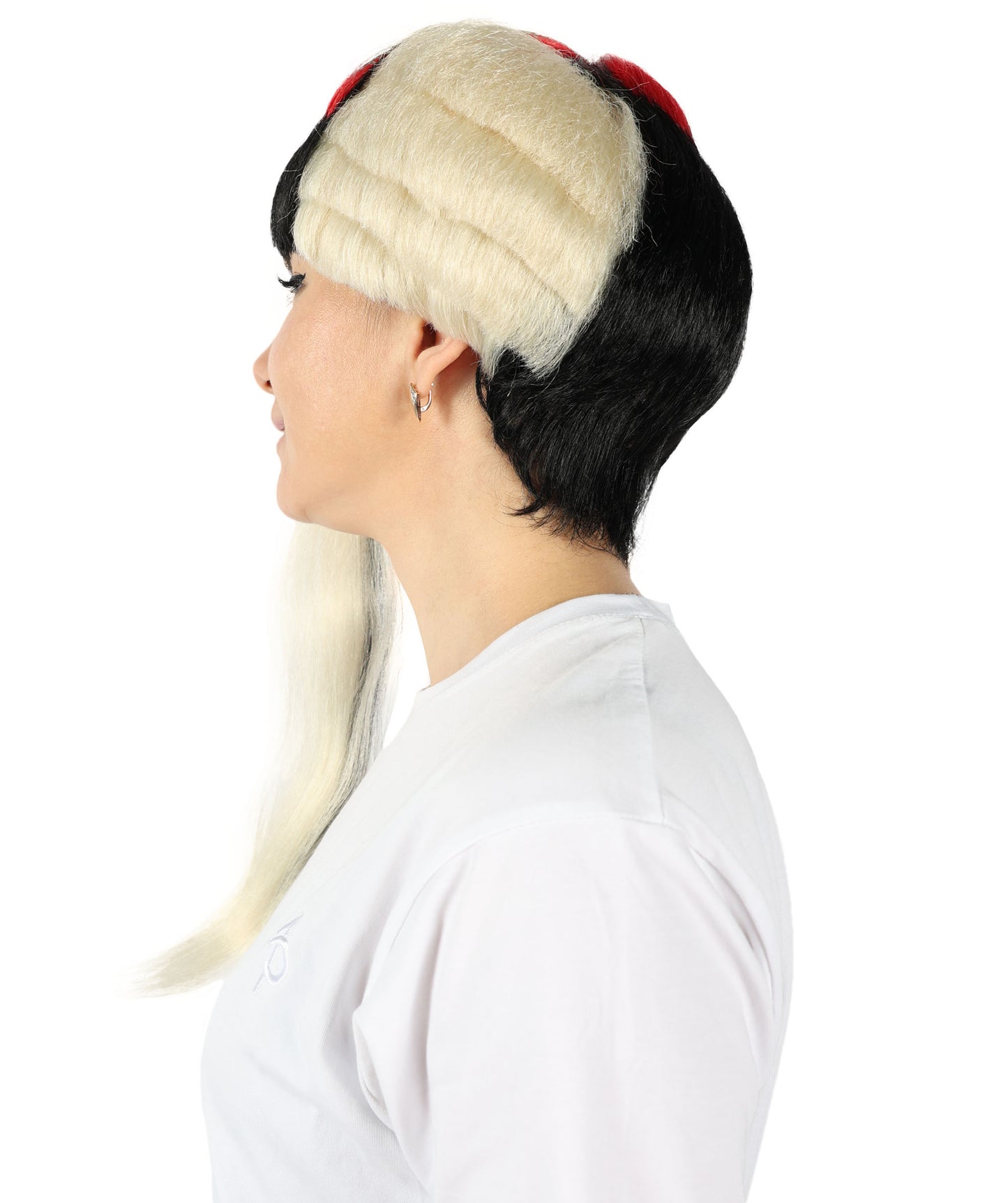 Wigs2you H-6858 大人用 エッジィ アシンメトリー ロング バング グラデーション ウィッグ | コスプレウィッグ | 耐熱合成ファイバー | 自然で軽量・通気性抜群のウィッグ