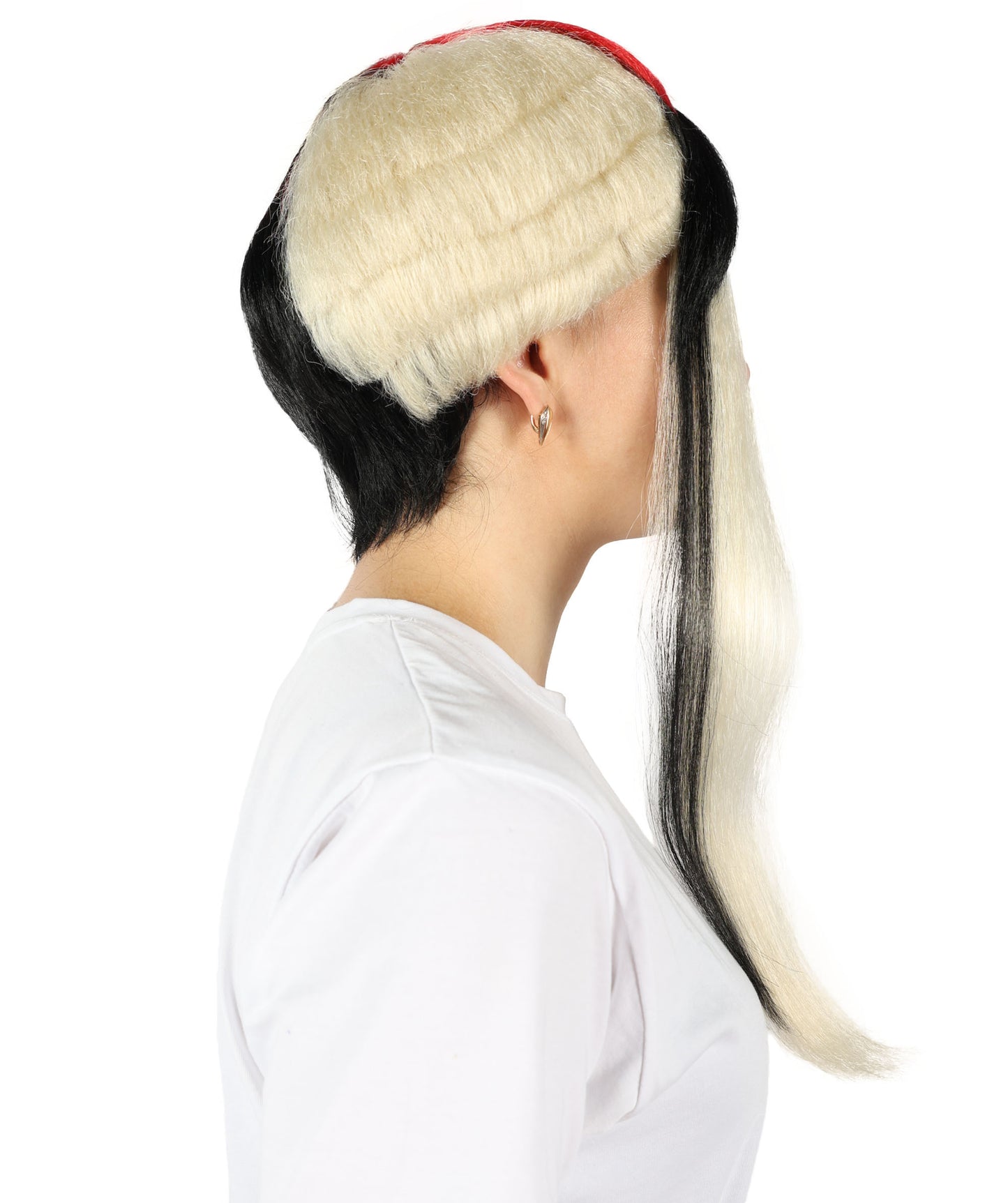 Wigs2you H-6858 大人用 エッジィ アシンメトリー ロング バング グラデーション ウィッグ | コスプレウィッグ | 耐熱合成ファイバー | 自然で軽量・通気性抜群のウィッグ