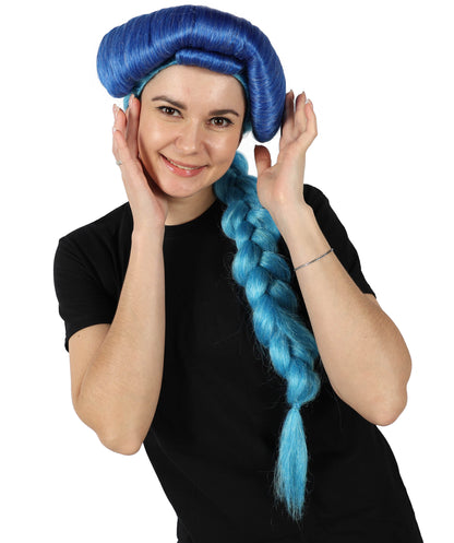 Wigs2you H-6861 大人女性用マルチアップウィッグ（スパイラルサイドブレイド付き）｜コスプレウィッグ｜難燃性合成繊維