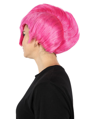 Wigs2you H-6862 大人女性用ストレートピンクモヒカンウィッグ｜コスプレウィッグ｜難燃性合成繊維