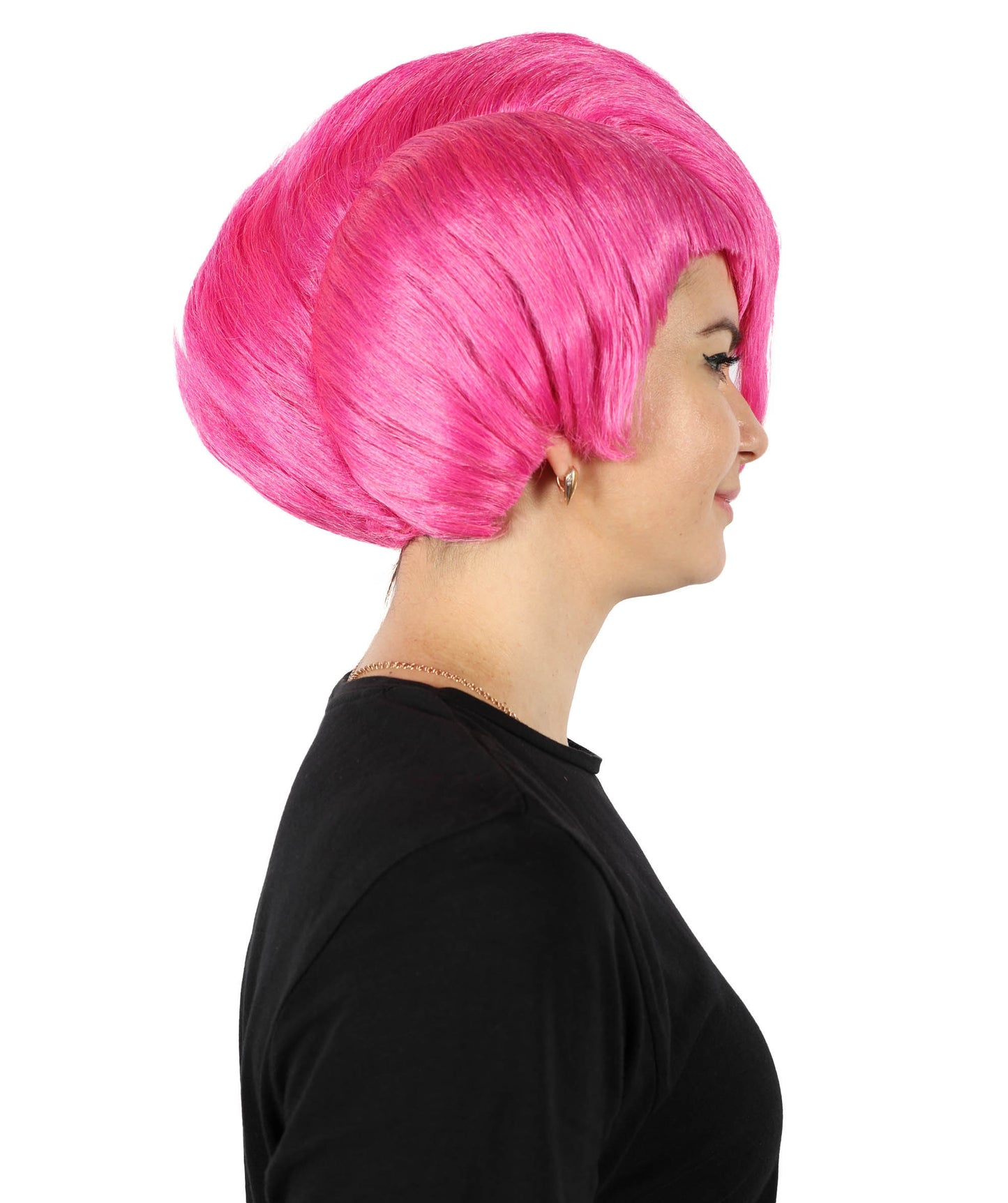 Wigs2you H-6862 大人女性用ストレートピンクモヒカンウィッグ｜コスプレウィッグ｜難燃性合成繊維