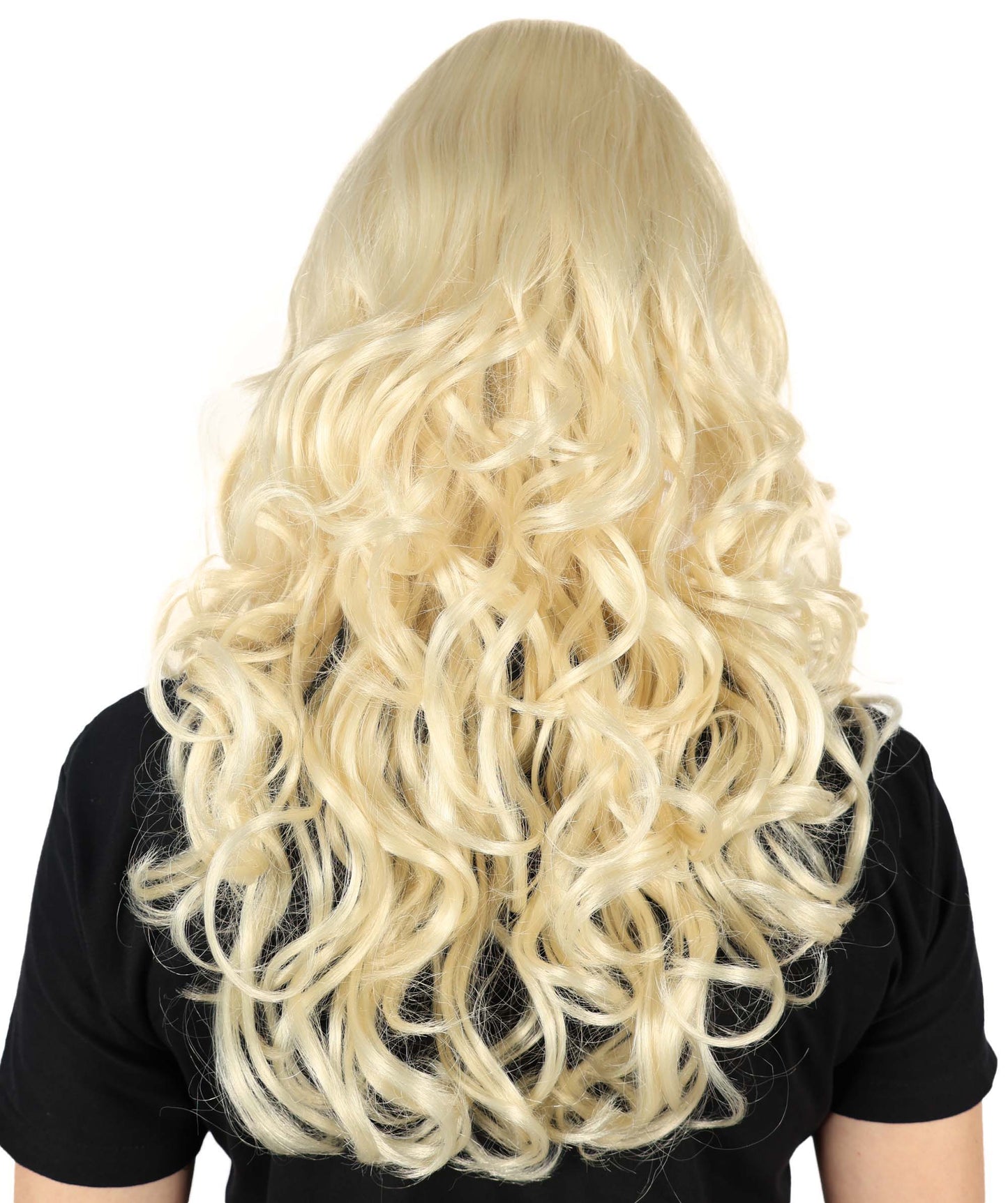 Wigs2you H-6870 大人女性用 ビーハイブビューティー ブロンドウェーブウィッグ - テーマパーティーに最適な象徴的なレトロハイボリュームヘア、難燃性合成繊維