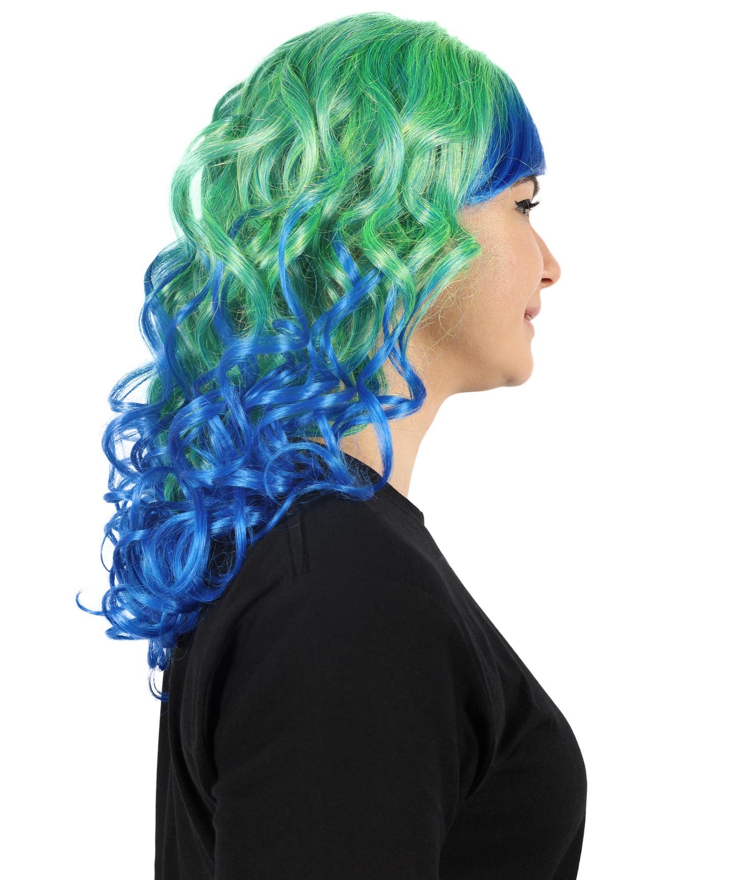 Wigs2you H-6871 大人女性用 ディバタスティック マルチウィッグ – 魅力的なロングカーリーヘアで、大胆なルックスを演出。難燃性合成繊維を使用。