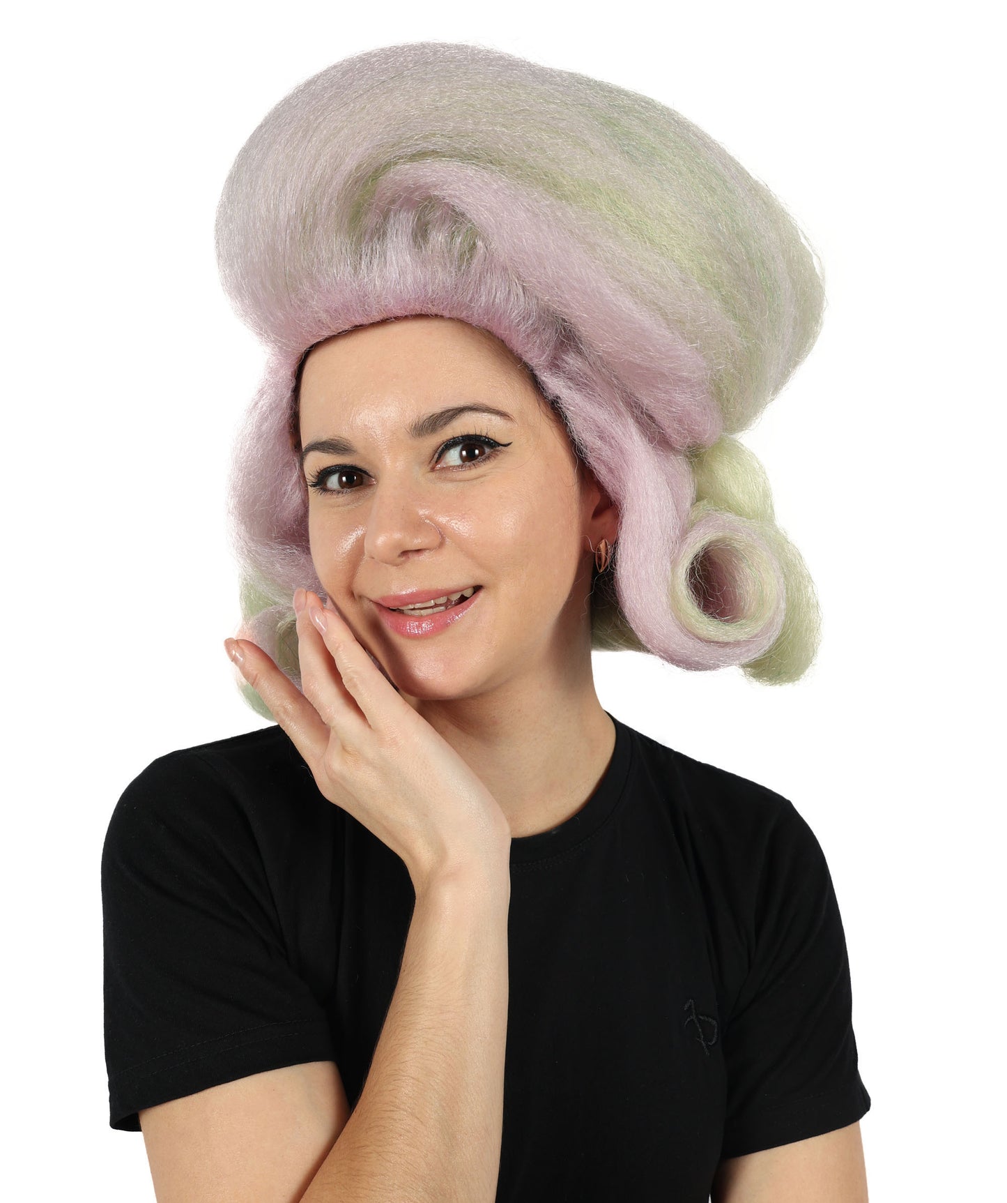 Wigs2you H-6873 大人女性用 ニーク ドラッグクイーン ウェーブ マルチウィッグ by Imstyle | 大胆なスタイルウィッグ | 快適な調節可能なキャップ | コスプレやハロウィンをテーマにしたパーティーに最適