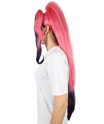 Wigs2you H-6874 大人女性用 ハズビンホテル ベルベット コスプレウィッグ | マルチヘアウィッグ | 調節可能なキャップ | コスプレやハロウィン、テーマパーティーに最適 | 一日中着用できる快適な軽量デザイン