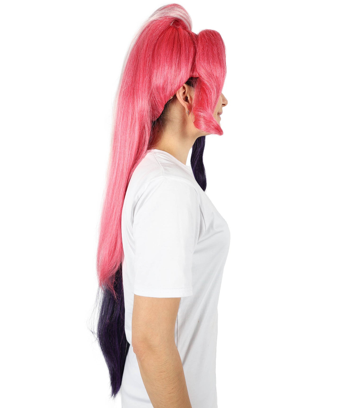 Wigs2you H-6874 大人女性用 ハズビンホテル ベルベット コスプレウィッグ | マルチヘアウィッグ | 調節可能なキャップ | コスプレやハロウィン、テーマパーティーに最適 | 一日中着用できる快適な軽量デザイン
