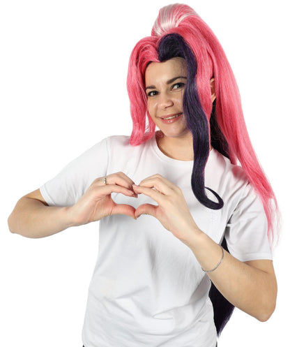 Wigs2you H-6874 大人女性用 ハズビンホテル ベルベット コスプレウィッグ | マルチヘアウィッグ | 調節可能なキャップ | コスプレやハロウィン、テーマパーティーに最適 | 一日中着用できる快適な軽量デザイン