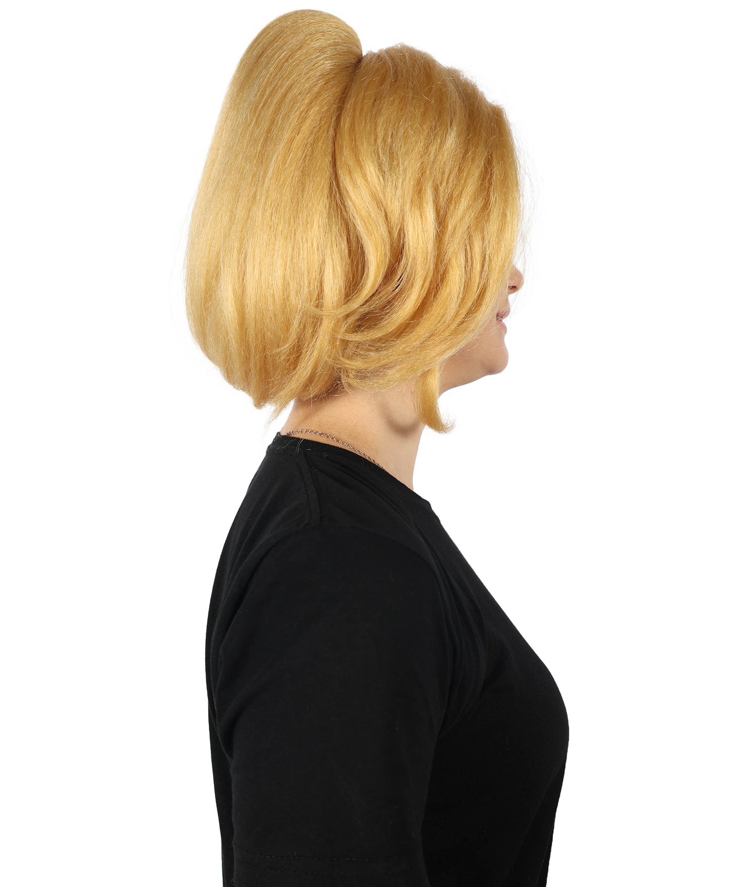 Wigs2you H-6879 大人女性用 ライトブロンド ミディアムストレート ウェーブ ピグテール コスプレウィッグ | 女性用アニメヘアウィッグ | コスプレをテーマにしたパーティーやハロウィンに最適、調節可能で快適なフィット感