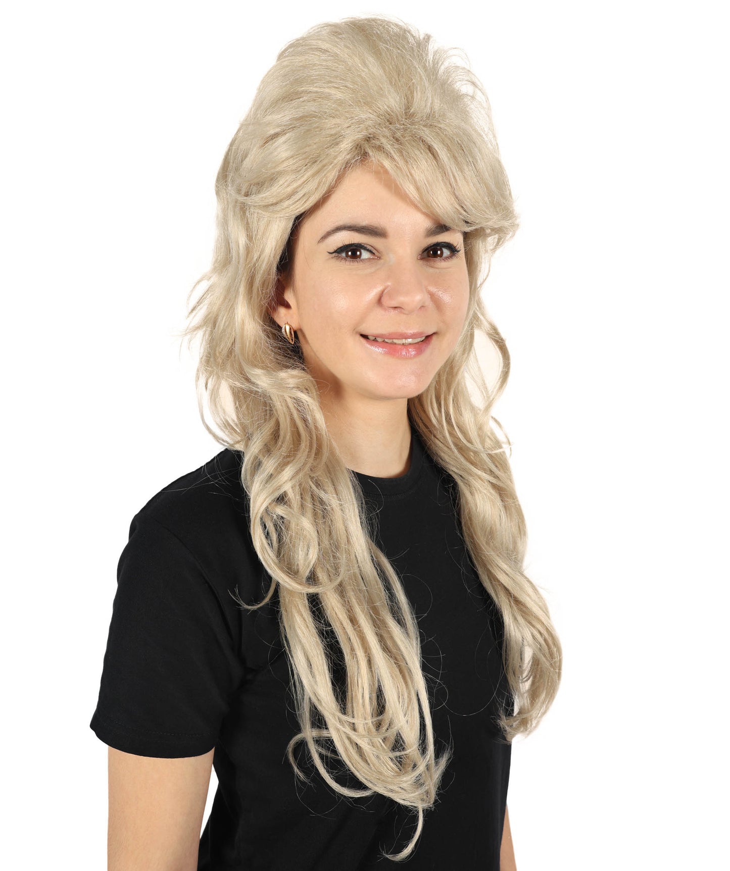 Wigs2you H-6883 大人女性用 60年代ビューティークイーンウィッグ | ハロウィンコスプレやパーティーに最適なレトロヴィンテージコスチュームウィッグ | クラシックなビーハイブスタイル | 快適な通気性キャップ | 1960年代をテーマにしたイベントに最適